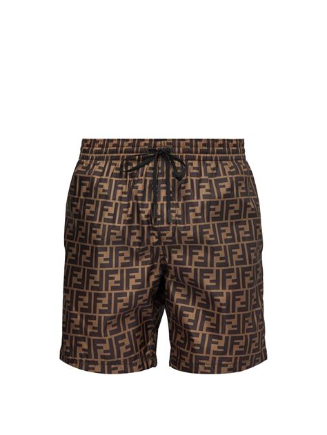 fendi mens swim shorts